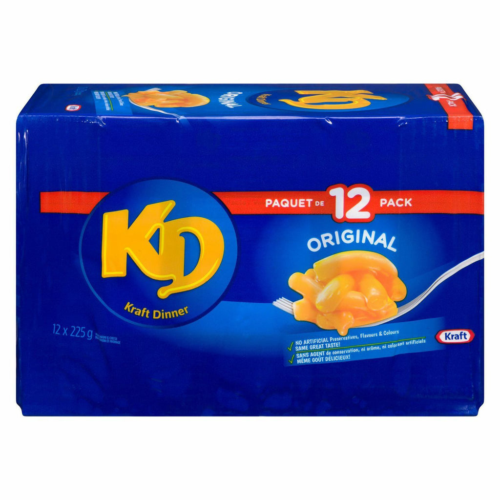 Kraft dinner pack 12